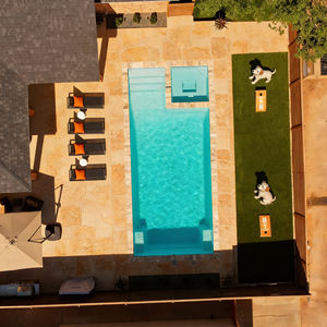 Rectangular Pre-Fabricated Glass Fiber FRP stock tank prefab patio swimming <b>pool</b> outdoor - Product Image 4