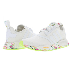 Chaussures Adidas Nmd_R1 pour garçons Couleur : Blanc/Vert 100% authentiques - Product Image 3