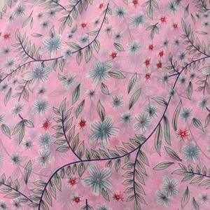 Poliéster Fox Georgette Tela de impresión digital Colores vibrantes Suave Durable Perfecto para la decoración del hogar de moda Artesanía - Product Image 1