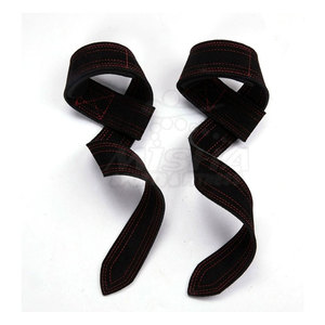 สายหนังวัวยกทนทานปรับได้เอ็นจิเนียร์ที่สมบูรณ์แบบพอดีด้ามจับสูงสุดที่เชื่อถือได้สำหรับการฝึกยกน้ำหนัก - Product Image 1