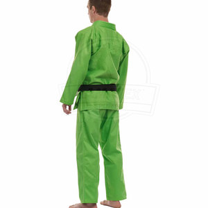 Uniforme de Judo de Algodón de Alta Calidad, Talla Grande, Conjunto de Ropa Deportiva de Entrenamiento OEM, Logotipo Personalizado, Secado Rápido, Transpirable, Ropa de Artes Marciales - Product Image 2