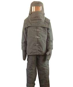 ชุดนักดับเพลิง4ชั้นเครื่องแบบดับเพลิงและดับเพลิงลายทแยง Nomex สีน้ำเงินกองทัพเรือคลาสสิกของ Aramid - Product Image 6