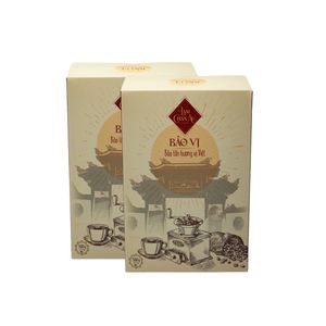 Bao Vi Robusta Moka Café Moulu Caféiné Doux Goût Boîte Sac Emballage En Gros Ingrédients De La Société Du Vietnam - Product Image 1