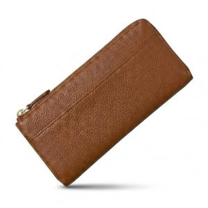 กระเป๋าสตางค์ทรงบางรูปตัว L หนังวัวแท้พร้อมช่องใส่บัตร - Product Image 5