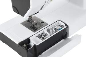 Machine à coudre et à broder informatisée B79 avec écran tactile 5 couleurs, boutons multifonctions, 4 LED et surface de couture de 230 mm - Product Image 2