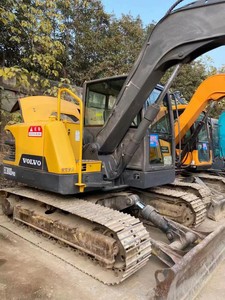 Mini-excavatrice Volvo EC80D d'occasion de 8 tonnes en bon état, peinture d'origine fabriquée en Corée du Sud, en Chine - Product Image 5