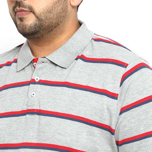 Camiseta Polo 100% algodón lavado Vintage de talla grande camisetas hecho su propio logotipo de marca lavado ácido camiseta en blanco transpirable - Product Image 6