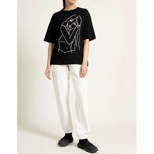 Streetwear T Shirt Fabricant Premium Quality Blank Plain Cotton 220 Gsm T-shirts surdimensionnés T-shirts surdimensionnés pour hommes - Product Image 5