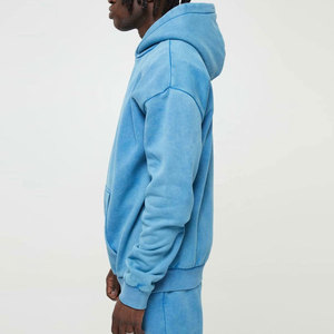 Sudaderas básicas en oferta para hombre, de primera calidad, cómodas, con diseño único, logotipo personalizado, ropa informal, con bolsillo frontal. - Product Image 4