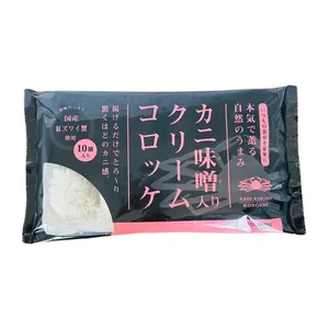 Croquete de Creme de Caranguejo Kani Miso FZ Congelado por atacado a granel misturado
