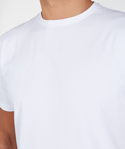 Jersey de algodón 100% para hombre, nuevo diseño, camisetas regulares ajustadas, serigrafía personalizada, cuello redondo, ropa informal de estilo Vintage - Product Image 5