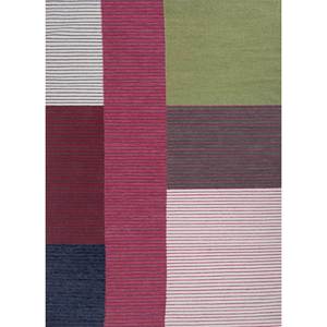 Adwl-13061 Geometric Patchwork Pattern <b>Wool</b> Rugs in Red Orange 9x12 <b>Flat</b> Weaves for Home Living Room Hallway Teens' Room Carpet - Product Image 1