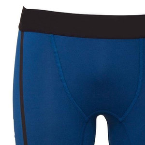 Pantalones cortos deportivos para hombre con logotipo personalizado, 95% poliéster, 5% licra, ropa deportiva ecológica, ropa de entrenamiento de compresión para gimnasio informal - Product Image 4