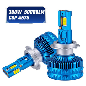 Bombillas LED para Faros Delanteros de Automóvil, 300 W, 50000 LM, Chips CSP de 3 Lados, Iluminación de 360°, Impermeables, Canbus, H1, H3, 9005, 9006, H4, H7, H11 - Product Image 3