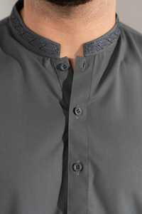 Shalwar Kameez à la mode pour hommes mariage Kurta Designer Costumes Panjabi pour hommes - Product Image 5