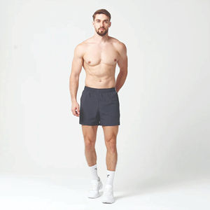 High Stretch Woven Fabric Ebony Lab 360 5 Inch Superstretch <b>Shorts</b> with Side Ventilation Panels and <b>Zip</b> <b>Pockets</b> - Product Image 6