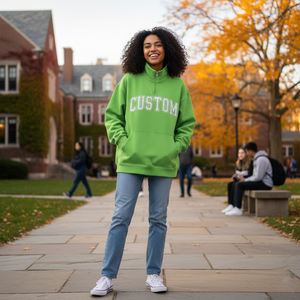 Custom Wholesale High Quality Women's Sorority Wear Embroidered Eco-Friendly Polyester/Cotton Plus Size Greek Letters Winter - Product Image 4