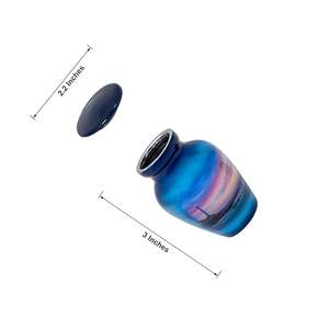 Fabrication meilleure qualité 100% aluminium souvenir mémorial adulte humain cendres Collection crémation/urnes funéraires - Product Image 3