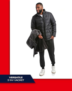 Chaqueta de burbujas azul marino personalizada de calidad superior, chaqueta acolchada ligera aislada y elegante para hombre, ideal para la temporada de invierno - Product Image 5