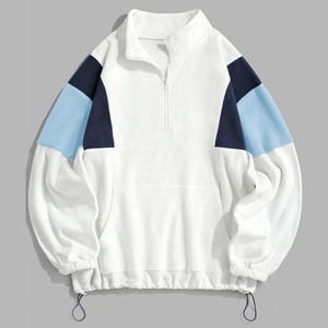 High Quality Men's Classic Winter Knitted Lined 100% Cotton Turtleneck Jacket Unique Design Soft Smooth Zip Sweatshirts Solid - Product Image 1