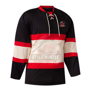 Jersey de Hockey sobre Hielo de Material Duradero, Corte Ajustado y Cómodo, Hecho en Pakistán - Product Image 4