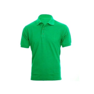 Polo de manga corta para hombre, camisa 100% de algodón de alta calidad, a la moda, de talla grande, Color verde, personalizada - Product Image 4