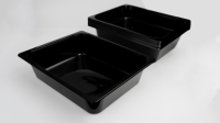 Vaatwasser-Veilige Temperatuurbestendige Flexibele 1/2 80 Mm Gastronorm Gn Pannen Voor Koelkast En Vriezer Opslag