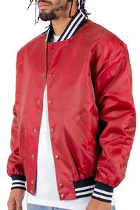 Gran oferta chaqueta de béisbol Letterman nueva moda Toalla de cuero de alta calidad bordado diseñador personalizado chaqueta universitaria de invierno - Product Image 5