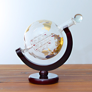 Set Decanter per Whisky a Forma di Globo Premium, <span class=keywords><strong>Idee</strong></span> Regalo per Uomini - Product Image 6