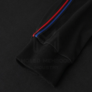 เสื้อสเวตเชิ้ตผู้ชายคุณภาพสูง ปี 2025 ผ้าฟลีซเนื้อนุ่ม ระบายอากาศได้ดี น้ำหนักเบา ผลิตจากผ้าฝ้ายผสมโพลีเอสเตอร์ สวมใส่สบาย แบบสวมหัว สีพื้น ผลิตด้วยเทคนิคการย้อมแบบเรียบ - Product Image 4