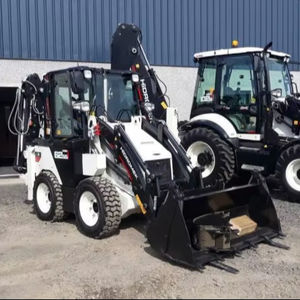 Minicargadora Hidromek 62ss de Alta Gama 2018 con Accesorio de Cucharón, Bomba Hidráulica Kawasaki, Carga Nominal de 45 Toneladas - Product Image 1