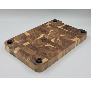 Planche à découper en bois d'acacia de haute qualité, ensemble d'ustensiles de cuisine de style agréable-comprend une assiette et un bol, vente en gros du Vietnam - Product Image 3