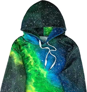 เสื้อฮู้ดดี้ซับลิเมชั่นสำหรับฤดูหนาว บริการ OEM ออกแบบเองได้ ระบายอากาศได้ดี ใส่ได้ทั้งชายและหญิง เนื้อผ้าซับลิเมชั่นกันหนาว แบบเรียบง่าย ผ้าฝ้าย 100% พิมพ์ลาย - Product Image 5