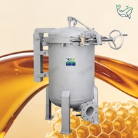 Filtre à sac à ouverture rapide à grand débit pour la filtration du moût brut de brasserie et l'équipement de polissage de la bière finie