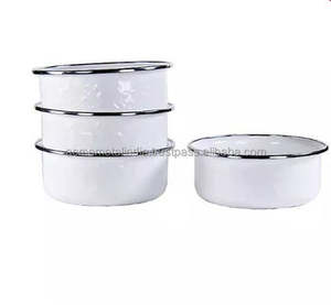 Tazones para servir frutas en acero inoxidable con acabado elegante Ideal para accesorios de cocina elegantes y presentación de comida elegante - Product Image 5