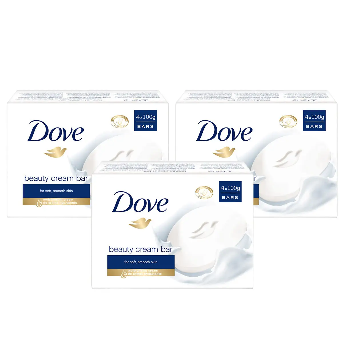 Savon Dove (26 Palettes-165,984 Unités) 100G 135G ORIGINAL