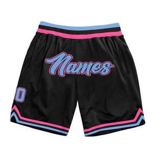 Shorts de basketball personnalisés pour hommes 2025 – Taille élastique, impression par sublimation, motif uni, poches, respirant, séchage rapide - Product Image 3