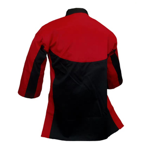 Costume d'uniforme de taekwondo en coton léger avec tissu à séchage rapide parfait pour les séances d'entraînement de karaté et d'arts martiaux - Product Image 2