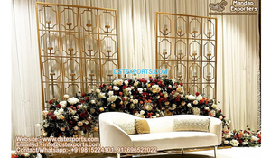 Paredes y Arcos de Velas para Escenarios de Boda Modernos y Elegantes, Construcción de Metal Ligero, Tamaño Personalizable para Eventos de Compromiso - Product Image 6