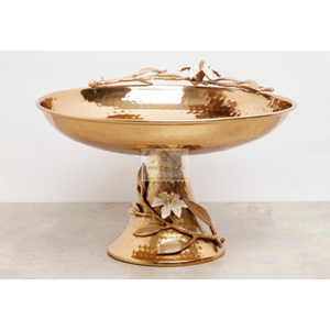 Juego de cuencos 3 en 1 de diseño decorativo para guardería en casa, Color plateado y dorado con suministros de rama de árbol, Accesorios inteligentes para casa - Product Image 4