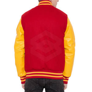 Mangas de cuero con estampado de logotipo personalizado 2024 para hombre, chaquetas con letras y cuello levantado de alta calidad, MOQ bajo, accesorios de invierno - Product Image 4