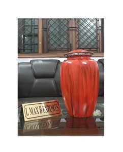 Urnas de cremación de metal hechas a mano de lujo para cenizas de adultos Exportación saludable de calidad superior del proveedor funerario - Product Image 6