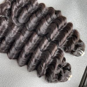 Deep Wave Bundle Trame Grande Vente Extension de Cheveux Vietnamiens en Stock Vente en Gros Personnaliser Taille Prêt à Expédier - Product Image 6