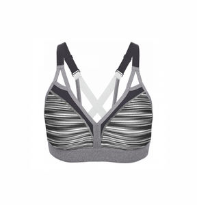 Soutien-gorge de sport pour femmes, respirant, antibactérien, écologique, haute élasticité, avec logo personnalisé imprimé, vente en gros, haute qualité - Product Image 3