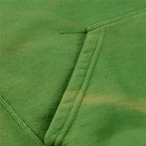 Diseño de retazos de Sudadera con capucha de lavado ácido vintage de peso pesado, desteñido por el sol, bordado personalizado, fabricante Premium de ajuste de gran tamaño - Product Image 2