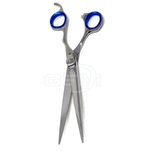 Ciseaux de barbier légers et durables, à poignée moyenne, pour droitiers, faits sur mesure, faible MOQ, vente en gros, tranchants, en acier inoxydable 4Cr13 - Product Image 3