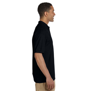 Polos décontractés à manches courtes en tricot pour hommes Polo à manches courtes à double pointe pour hommes - Product Image 4