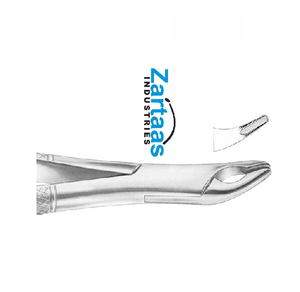Fórceps de extracción de acero inoxidable de alta calidad CRYER incisivos inferiores, premolares, raíces Fig 150 exportadores y fabricante - Product Image 3