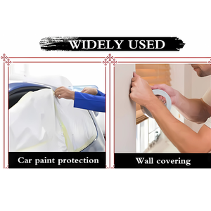 เทปกาวสำนักงานที่มีการยึดเกาะที่แข็งแรงกำจัดความสะอาดใช้ในการพ่นรถยนต์และติดฉลากกระดาษกาวติดฉลาก - Product Image 6