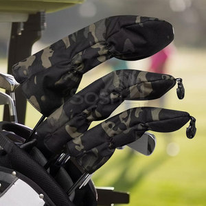Meilleures ventes en gros à prix raisonnable : Housse de tête de club de golf en cuir, dernier design, la plus vendue. - Product Image 2